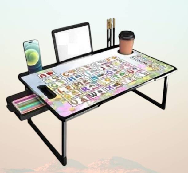 Winsobey folding Study table Wooden Wood Portable Laptop Table