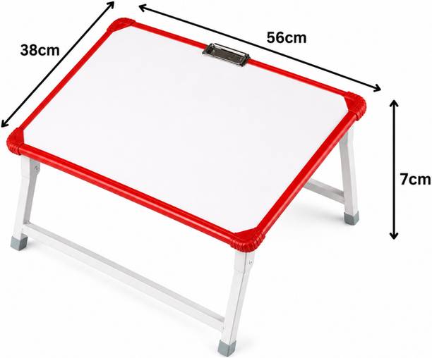 Gostudy Non-Magnetic Multipurpose Whiteboard Study Table for Kids, Home & Office Wood Portable Laptop Table
