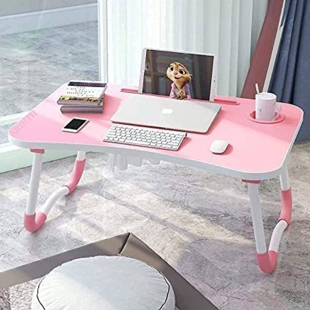 Flipkart SmartBuy Wood Smart Multi-Purpose Laptop Table, Dock Stand, Study Table, Bed Table Wood Portable Laptop Table