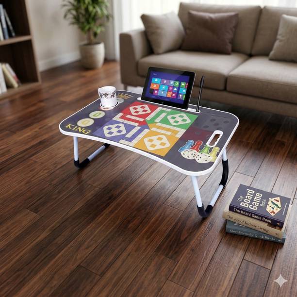 WIFTY portable and light weight variety of fun design and activity table for study Wood Portable Laptop Table