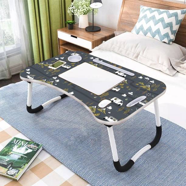 PGBFASHION Wooden Foldable Students Stand, Computer Desk Folding, Portable Laptops Tables Wood Portable Laptop Table