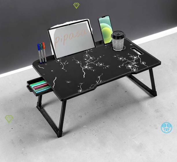 copperandclove copperandclove Solid Wood Study Table (Free Standing, Finish Color - 1 Wood Portable Laptop Table