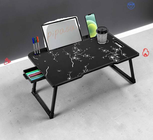 copperandclove copperandclove Solid Wood Study Table (Free Standing, Finish Color - 1 Wood Portable Laptop Table