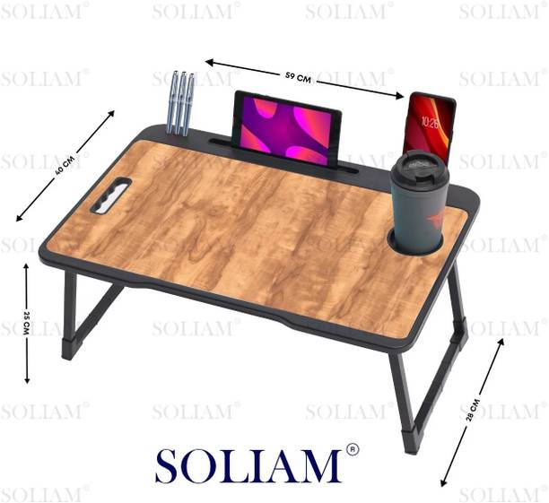 SOLIAM WOODEN - A1 Wood Portable Laptop Table