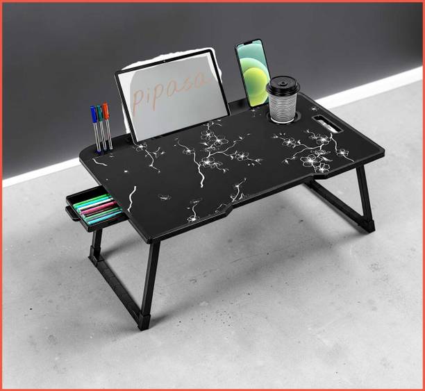 copperandclove copperandclove Solid Wood Study Table (Free Standing, Finish Color - 1 Wood Portable Laptop Table