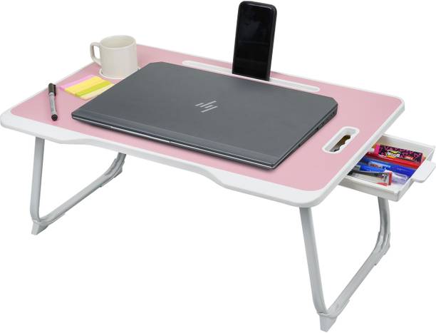 Kiara Quality First Portable & Foldable Study Table for Kids | Work from Home Table | Sturdy Design Wood Portable Laptop Table