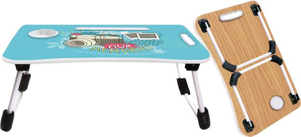 soha fashion Portable Laptop Study Table, Foldable Students Stand For Office Computer Desk Wood Portable Laptop Table