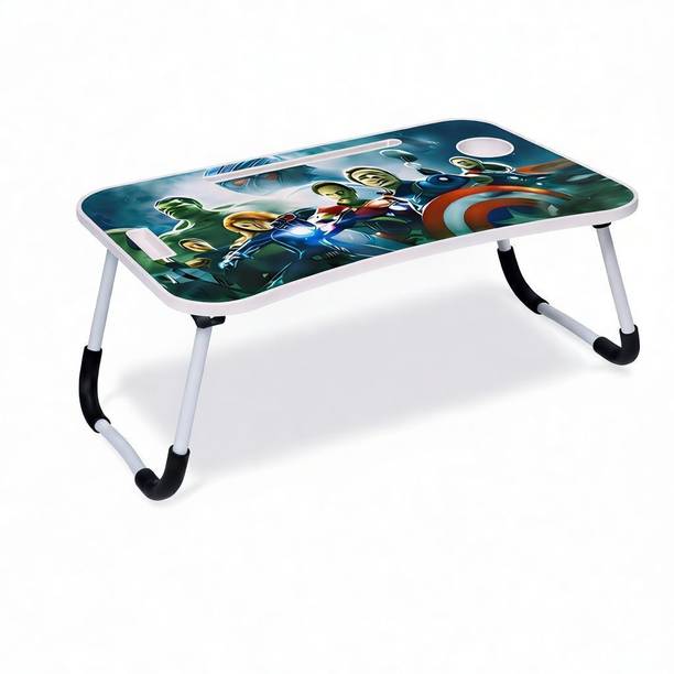 EAGLE INDUSTRIES Foldable Laptop Desk | Study Table for Kids & Students | Bed Table Wood Portable Laptop Table