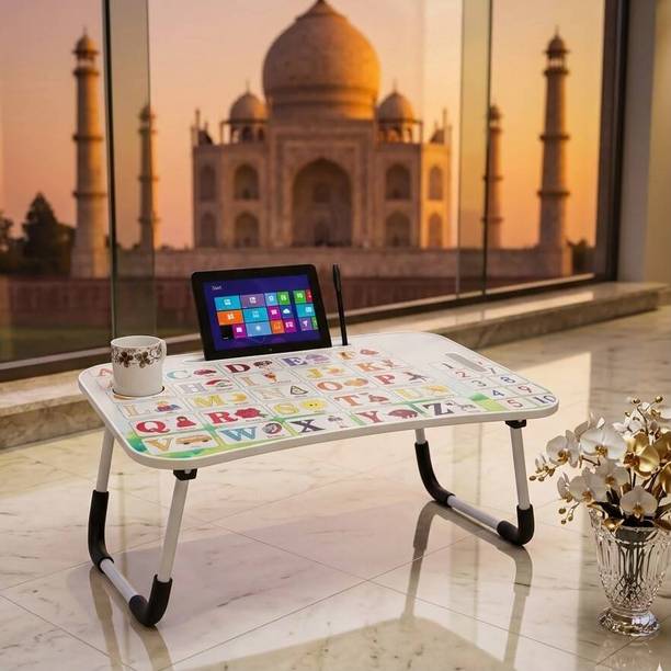WIFTY kids wood study table portable and foldable Wood Portable Laptop Table