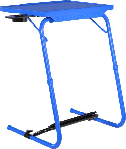 TABLE MAGIC Pro Executive Sapphire Blue Metal Portable Laptop Table
