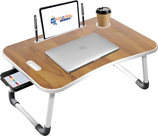 KHODAL ARTH C Biding wooden Wood Portable Laptop Table