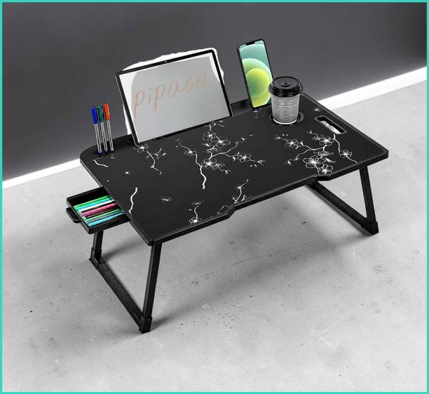 copperandclove copperandclove Solid Wood Study Table (Free Standing, Finish Color - 1 Wood Portable Laptop Table