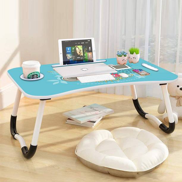 HR HARSH FASHION Portable Laptop Study Table, Foldable Students Stand For Office Computer Desk Plastic Portable Laptop Table