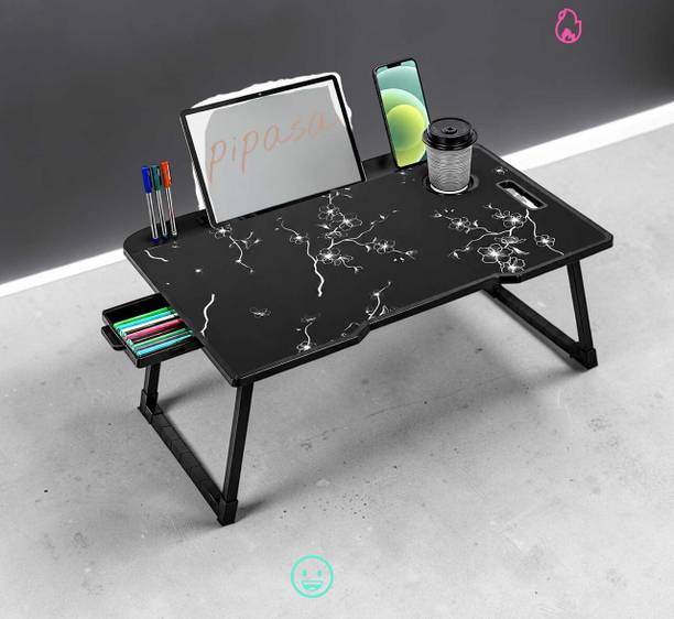 copperandclove copperandclove Solid Wood Study Table (Free Standing, Finish Color - 1 Wood Portable Laptop Table