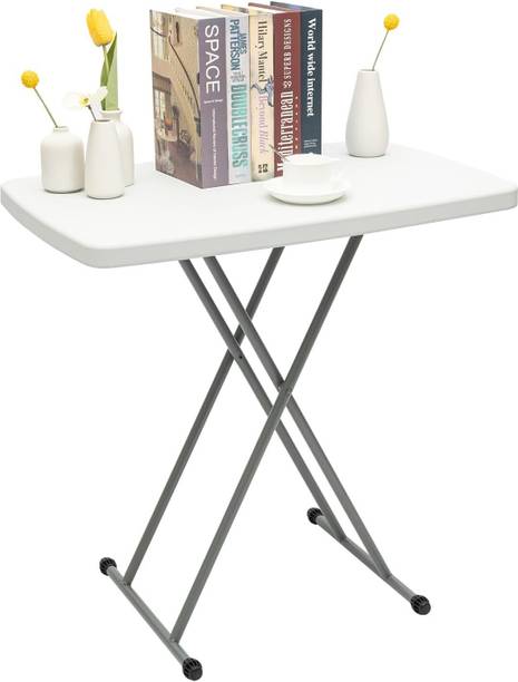 POXEFLIP Laptop Table Adjustable Folding TV Tray, Portable Desk, for Kids, or Laptops Metal Portable Laptop Table