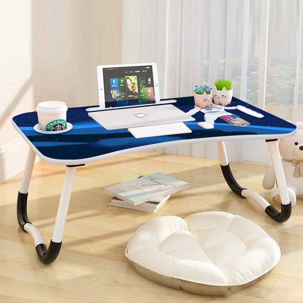 HR HARSH FASHION Portable Laptop Study Table, Foldable Students Stand For Office Computer Desk Plastic Portable Laptop Table