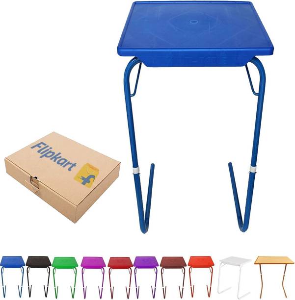 sai praseeda Height Adjustable Laptop Table Kid Study Adult Bed Utility Table Plastic Portable Laptop Table