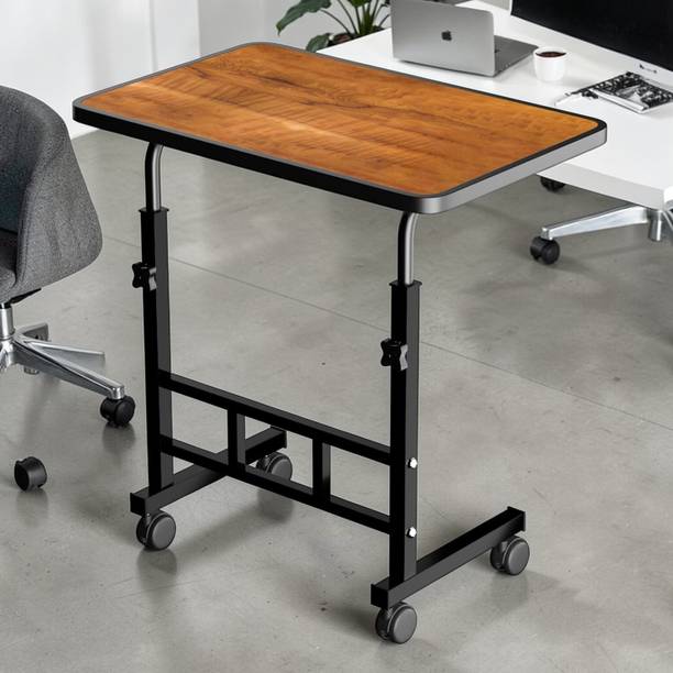 Winsobey height adjustable folding table Wooden Metal Portable Laptop Table