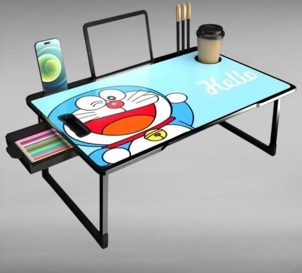 Winsobey folding Study table Wooden Wood Portable Laptop Table