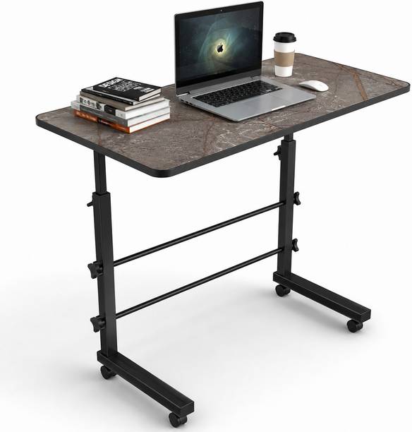 Kitchora Multi Purpose Laptop Table Wooden (60 X 60 X 40 Cm) Metal Portable Laptop Table