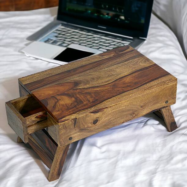 Flipkart Perfect Homes Studio Verona Laptop Table in Rosewood Wood Portable Laptop Table