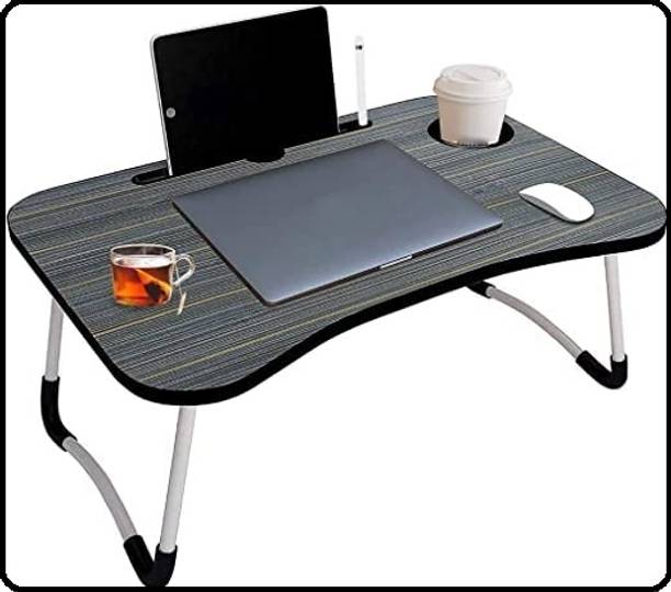 BRESIYAR Study,Table,Bed Table Foldable & Portable Wooden,Writing Desk for Office Home-03 Wood Portable Laptop Table