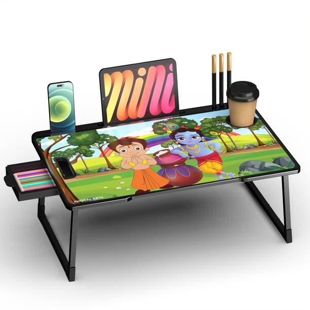 Alliance Multipurpose Foldable with Cup Holder, Study , Bed By TRAVELSPY INDUSTRIES Wood Portable Laptop Table