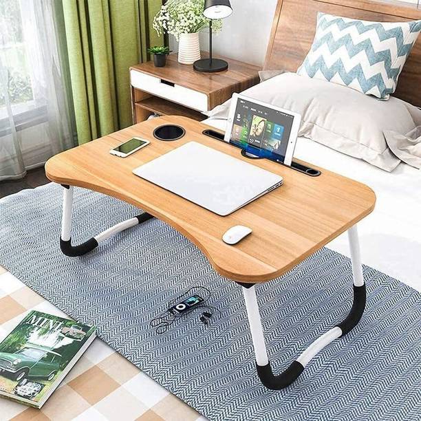 HARIOM ALL IN ONE STUDY TABLE Wood Portable Laptop Table
