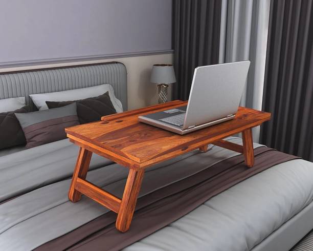 GHROYAL Solid Sheesham Wood Portable Laptop Table for Home/Office Use/Study Wood Portable Laptop Table