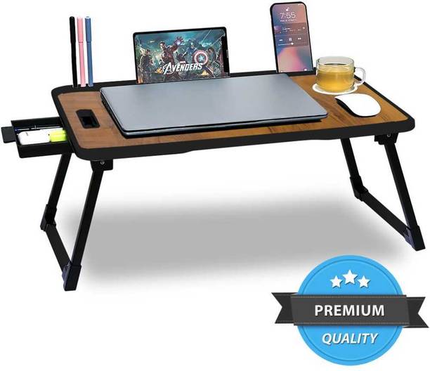 privilion global Foldable multipurpose Table Wood Portable Laptop Table