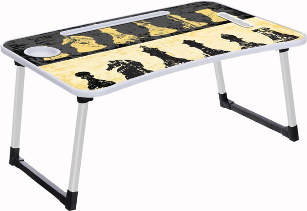 HARIOM ALL IN ONE Wooden Foldable Students Stand, Computer Desk Folding, Portable Laptops Tables Wood Portable Laptop Table
