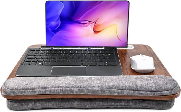 MAKMOR Work From Home Lap Table Wood Portable Laptop Table