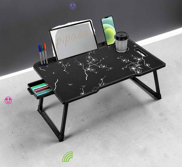 copperandclove copperandclove Solid Wood Study Table (Free Standing, Finish Color - 1 Wood Portable Laptop Table