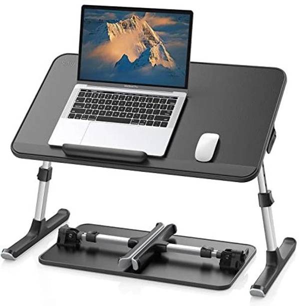 SAIJI Wood Portable Laptop Table