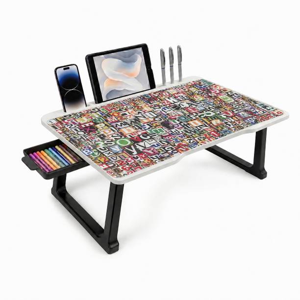 FurniGully Wood Portable Laptop Table