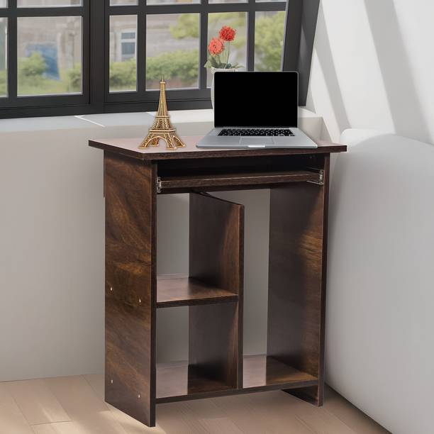 YOVATECHLINE Multi-Purpose Computer Desk Wood Portable Laptop Table