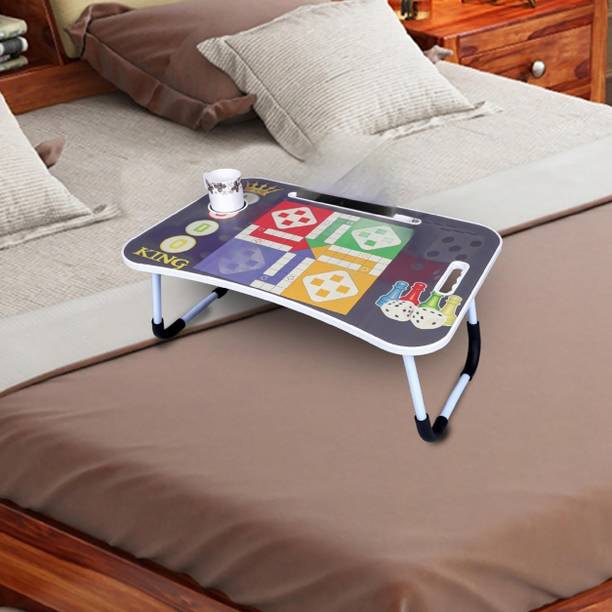 SHREE HARI QUALITY FIRST Portable & Foldable Study Table for Kids | Work from Home Table | Sturdy Design Wood Portable Laptop Table