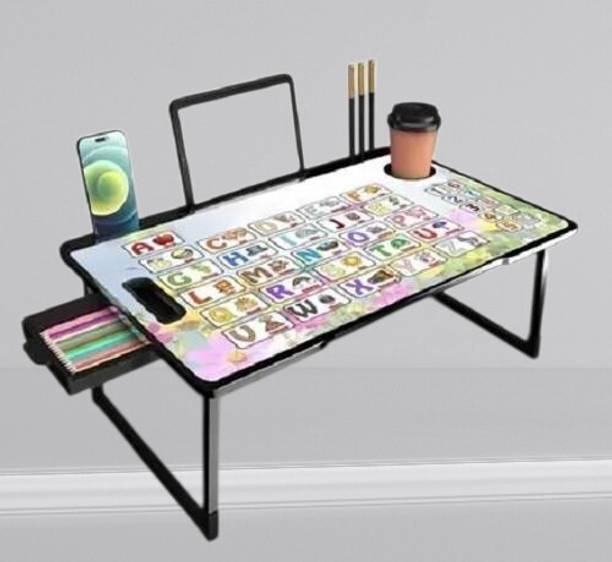 Winsobey folding Study table Wooden Wood Portable Laptop Table