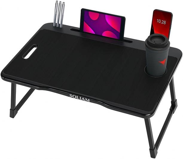 SOLIAM 02 - BLACK - A1 Wood Portable Laptop Table