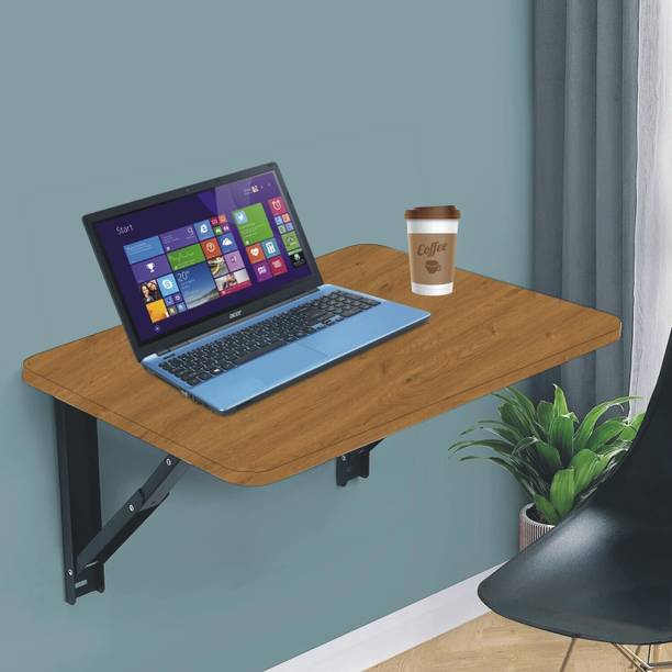 sbf furniture SBF Furniture Multipurpose Wall Mounted Table,Folding Shelf (16X24 Inches) Wood Portable Laptop Table