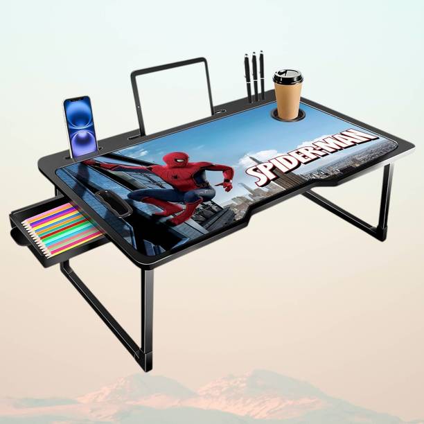 Winsobey folding Study table Wooden Wood Portable Laptop Table