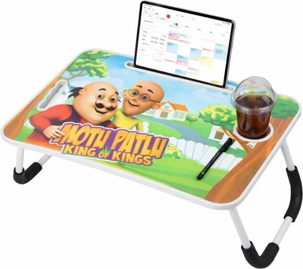 EAGLE INDUSTRIES Laptop Bed Table | Foldable Study Table for Students Wood Portable Laptop Table