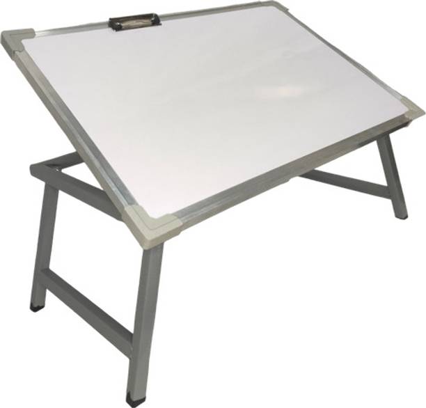 Rite Portable Study table Adjustable Angle with Laptop Support, Duster, 2 Marker Wood Portable Laptop Table