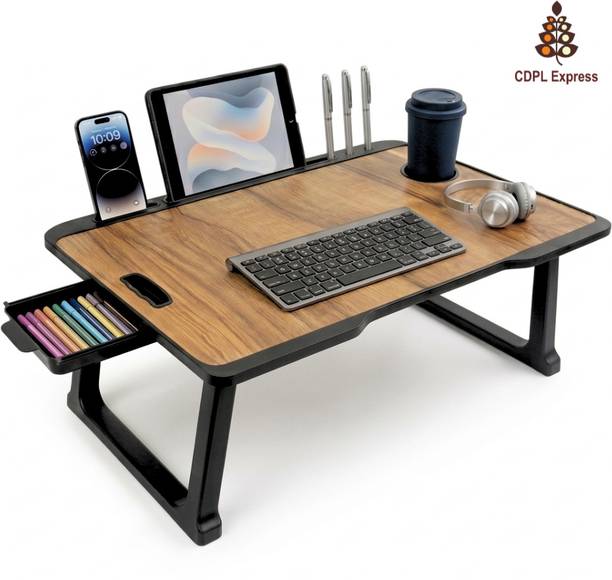 CDPL Express Foldable Multipurpose Wood Portable Laptop Table Wood Portable Laptop Table
