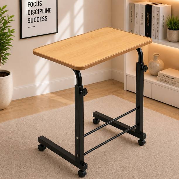 VIROVIA VIROVIA™ BROWN Portable Laptop Table with Adjustable Height Wood Portable Laptop Table