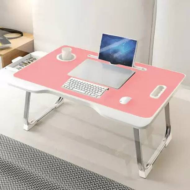 AGTECH PORTABLE ORIGINAL LAPTOP TABLE CREAM BROWN COLOR Wood Portable Laptop Table