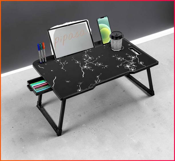copperandclove copperandclove Solid Wood Study Table (Free Standing, Finish Color - 1 Wood Portable Laptop Table