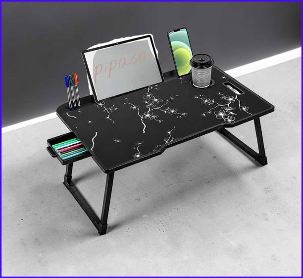 copperandclove copperandclove Solid Wood Study Table (Free Standing, Finish Color - 1 Wood Portable Laptop Table