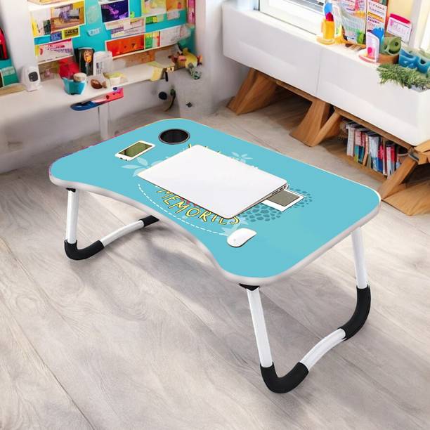 AKDIE Study Table for Students Study Foldable Table Portable & Lightweight Wood Portable Laptop Table