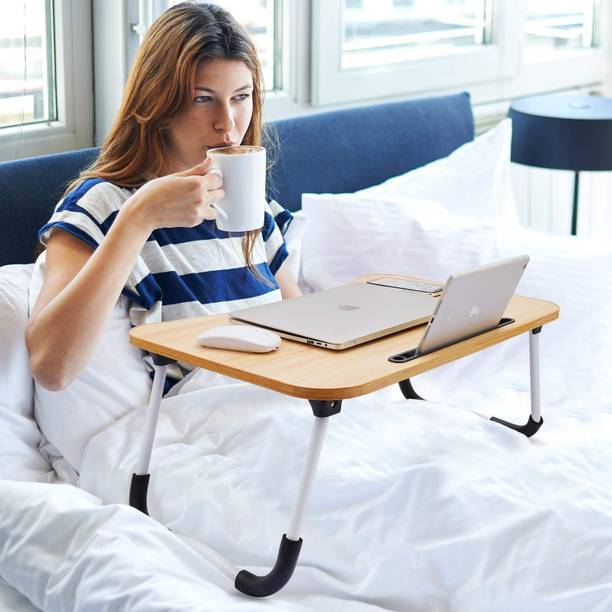 Adhya craft Wood Portable Laptop Table